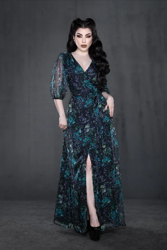 Fashion Forward Outfits Winona Maxi Dress - Green Botanical