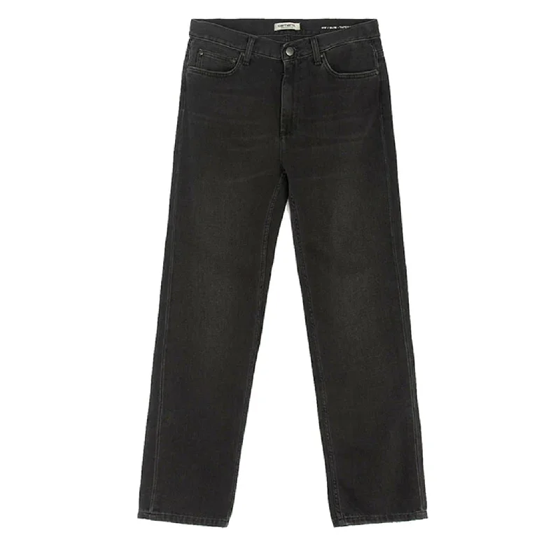 Trendy Street Style Carhartt WIP Womens Page Carrot Ankle Pant Black