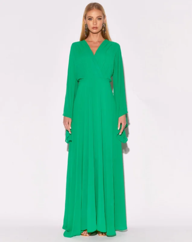 Odd Size Clearance Sale Sunset Maxi Dress - Emerald