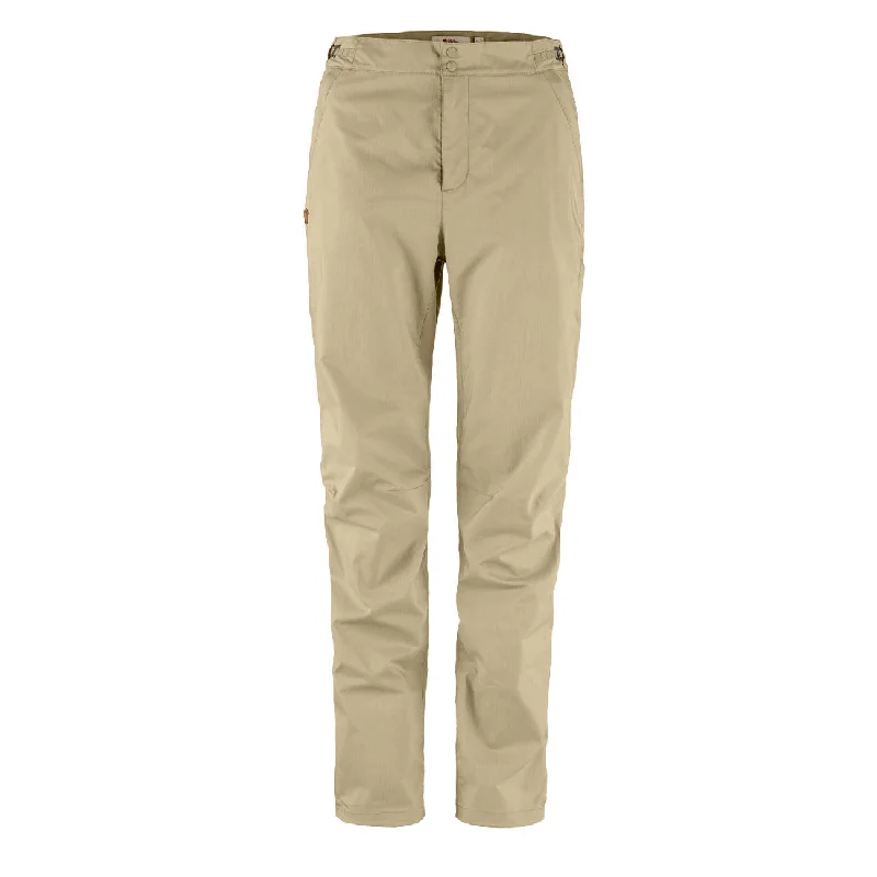 Sophisticated Outfits Fjallraven Womens Abisko Hike Trousers Short Leg Fossil