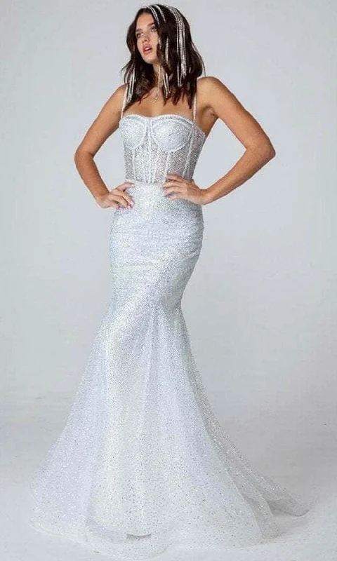 Fast Fashion Favorites Eureka Fashion 9911 - Glittered Sweetheart Neck Evening Gown Fast Fashion Favorites Eureka Fashion 9911 - Glittered Sweetheart Neck Evening Gown