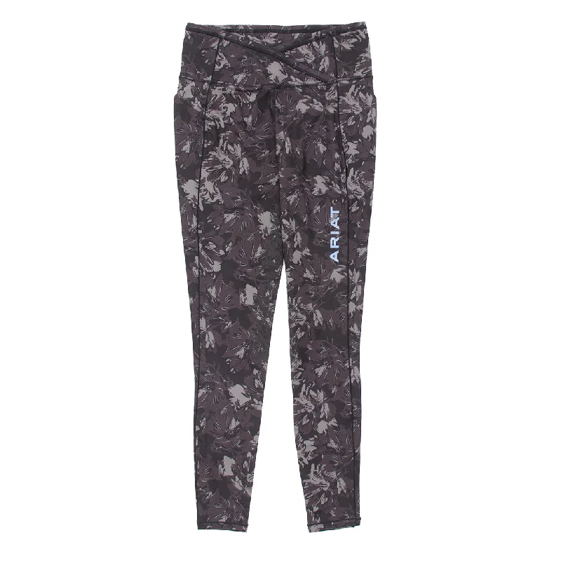 Imeless Style Ariat Womens Eos Etch Half Grip Tight Exploded Black Floral