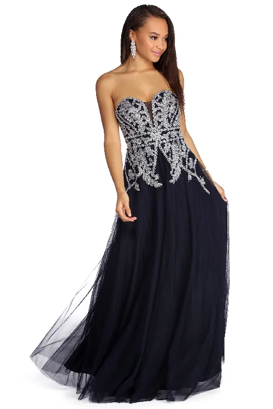 Casual Chic Julie Strapless Sweetheart Ball Gown
