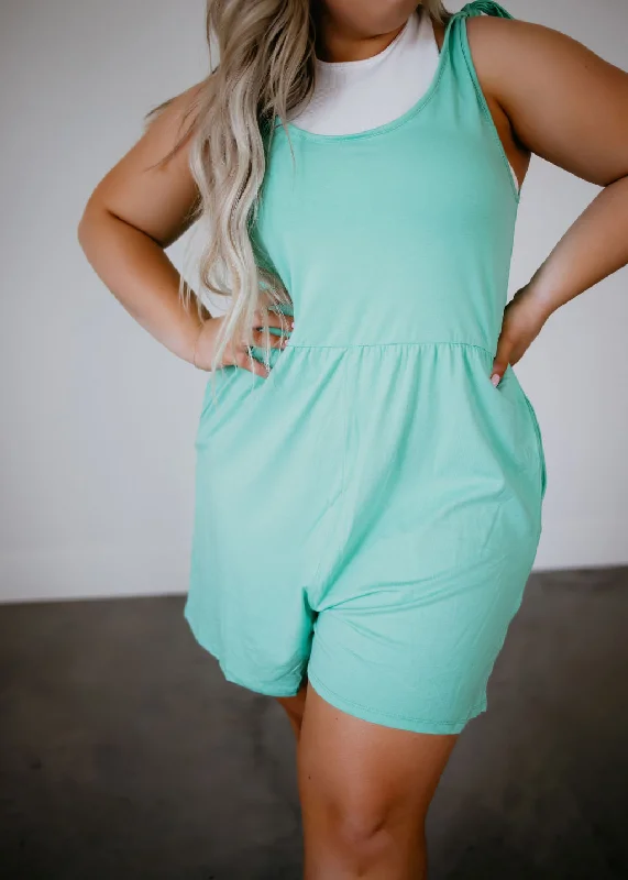 Trendy Women's Wear Perry Knot Romper
