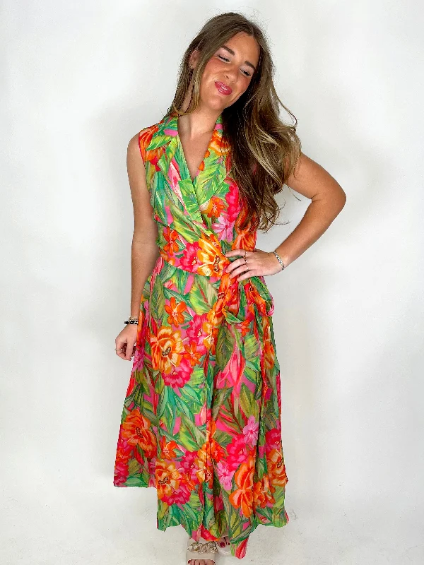 Special Occasion Wear Palm Springs Midi Dress