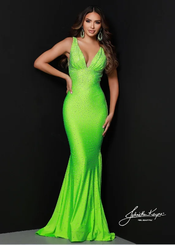 Limited Stock Johnathan Kayne 9213 Size 6 Lime Crystal Embellished Long Fitted Prom Dress Evening Gown Limited Stock Johnathan Kayne 9213 Size 6 Lime Crystal Embellished Long Fitted Prom Dress Evening Gown