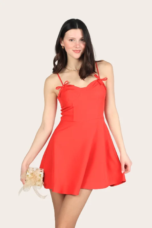Budget Friendly Carmen Mini Dress