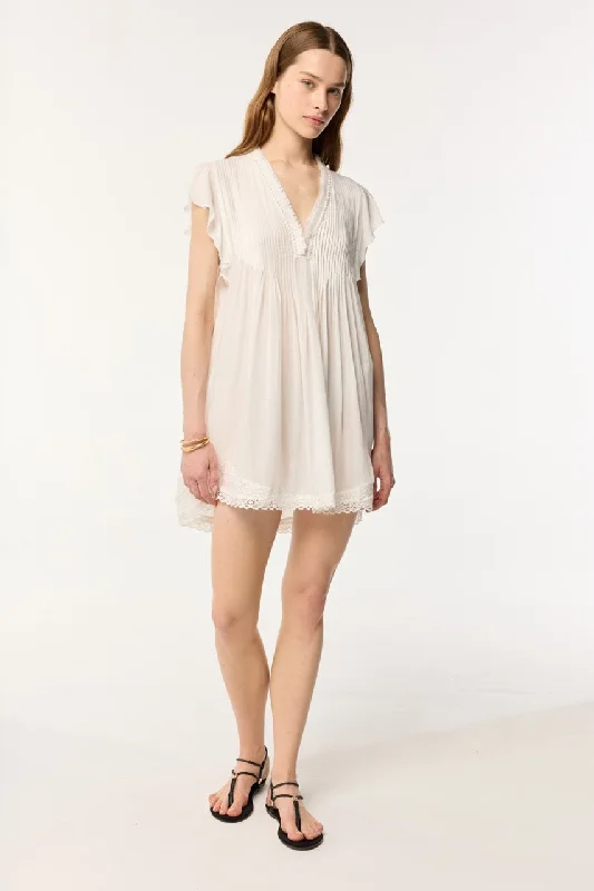 Latest Trends Mini Dress Sasha - Optic White