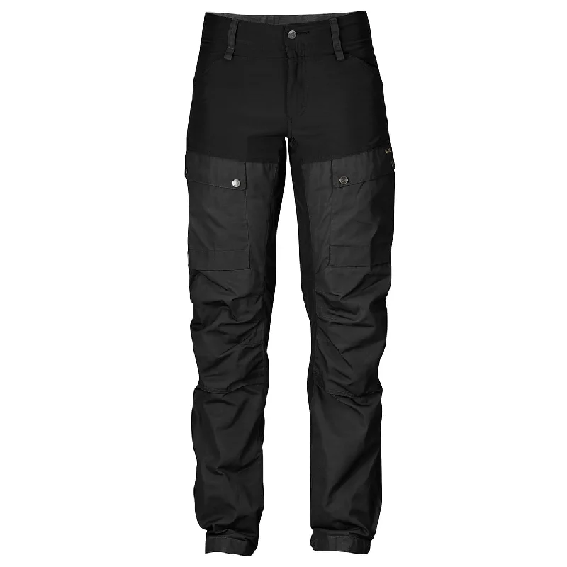 Stylish Savings Fjallraven Womens Keb Trousers Black
