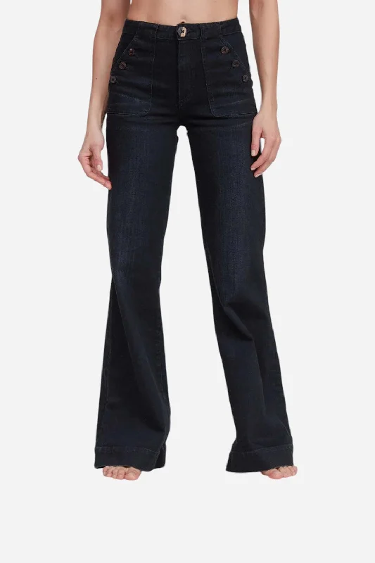 Modern Romance ASKKNY Brickhouse Wide Leg in Rock Rock