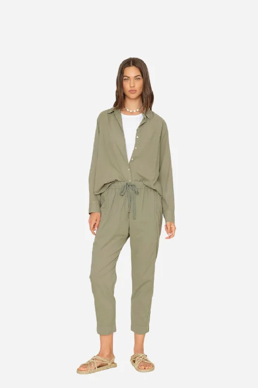 Wardrobe Upgrade Xirena Green Army Draper Pant