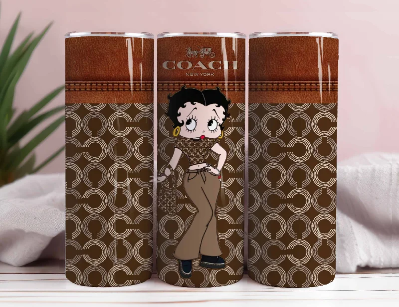Drinkware Bundle Offer Designer Bag Tumbler, Betty Boop Tumbler Png, 20oz design, Sublimation Designs, Tumbler Wrap, Digital Downloads, design gold