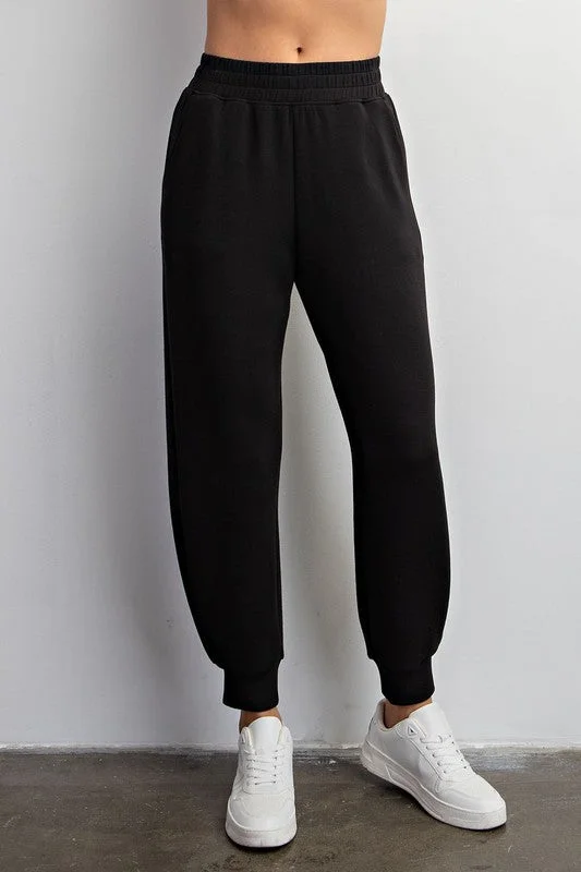 Feminine Grace Scuba Joggers - 2 Colors!