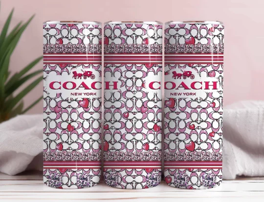 Insulated Travel Drinkware Cartoon 80s Tumbler, Bags Pattern Tumbler, Betty 20oz Skinny Tumbler, Sublimation Designs, Retro 80s cartoons Tumbler Wrap