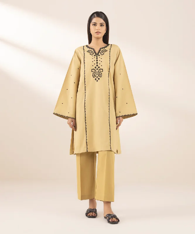 Wardrobe Update Embroidered Cambric Shirt
