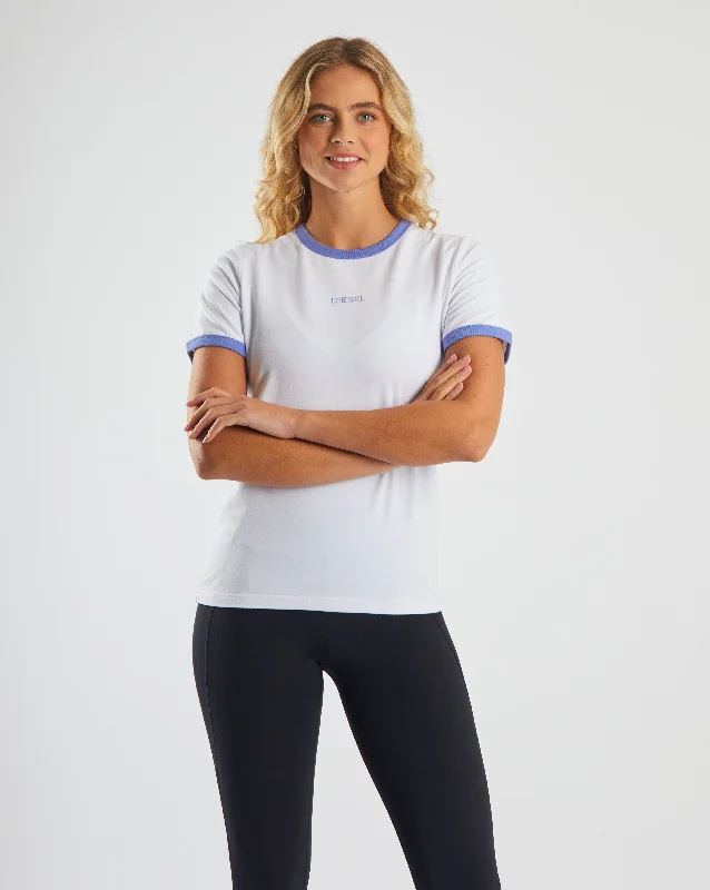 Trend Driven Wardrobe Anastasia T-Shirt Optic White