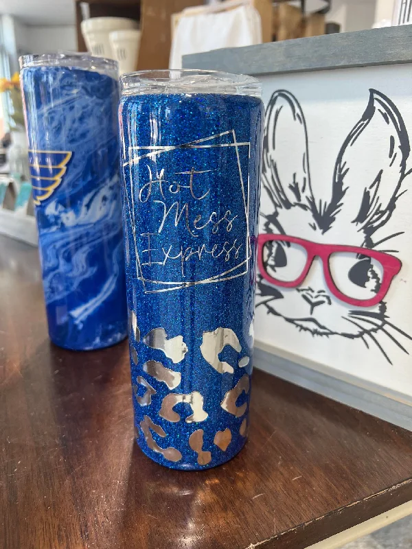 Chic Style, Always In Vogue 20oz skinny Hot Mess Express Tumbler