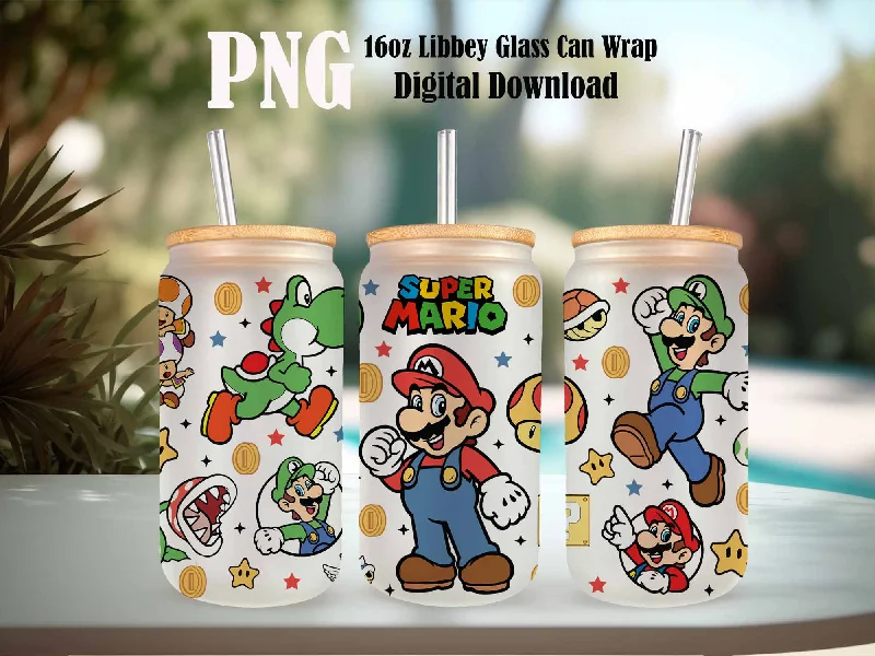 Reusable Drinkware Deals Cartoon Movie Can Glass, 16oz Libbey Glass Can, Game Tumbler, Game Lovers, Cartoon Tumbler Wrap, Can Glass Wrap, Png Instant Download Reusable Drinkware Deals Cartoon Movie Can Glass, 16oz Libbey Glass Can, Game Tumbler, Game Lovers, Cartoon Tumbler Wrap, Can Glass Wrap, Png Instant Download
