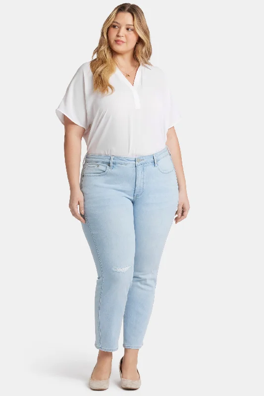 Mid Season Sale Stella Tapered Ankle Jeans In Plus Size - Estrella