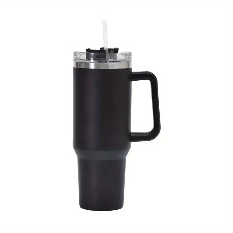 Insulated Drinkware Deals 40oz Insulated Stainless Steel Tumbler with Straw - Black