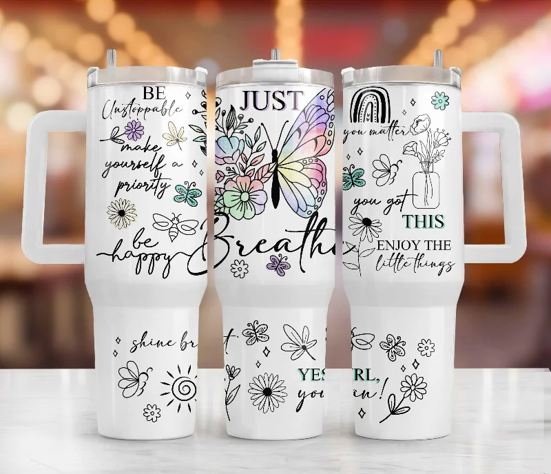 Promotional Drinkware Positive Affirmations Tumbler Wrap Butterflies Inspirational Quotes PNG Downloads, Positive 40oz Tumbler Png, Summer Quencher Tumbler Design Promotional Drinkware Positive Affirmations Tumbler Wrap Butterflies Inspirational Quotes PNG Downloads, Positive 40oz Tumbler Png, Summer Quencher Tumbler Design