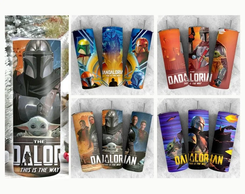 Durable Steel Drinkware Bundle Star Wars Tumbler Wrap,Dadalorian Tumbler Wrap, 20oz Skinny Straight, Full Tumbler Wrap, star wars wrap png, Sublimation Design Durable Steel Drinkware Bundle Star Wars Tumbler Wrap,Dadalorian Tumbler Wrap, 20oz Skinny Straight, Full Tumbler Wrap, star wars wrap png, Sublimation Design