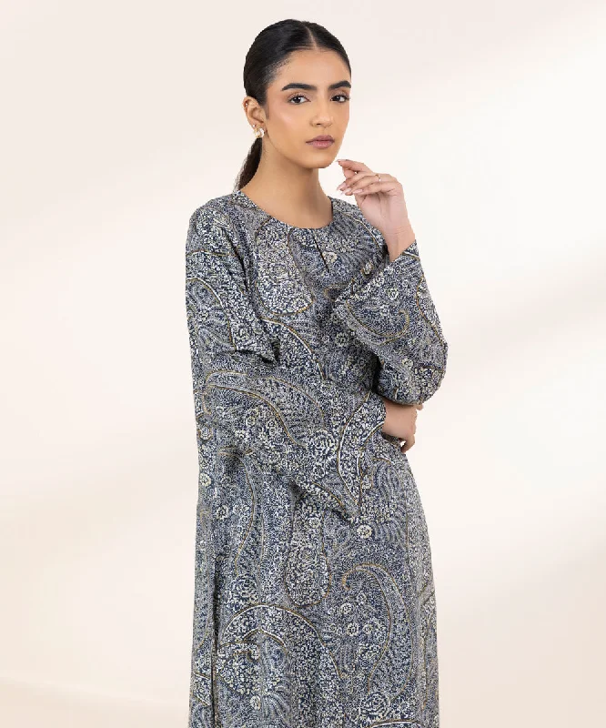 Alluring Design Printed Cambric Shirt