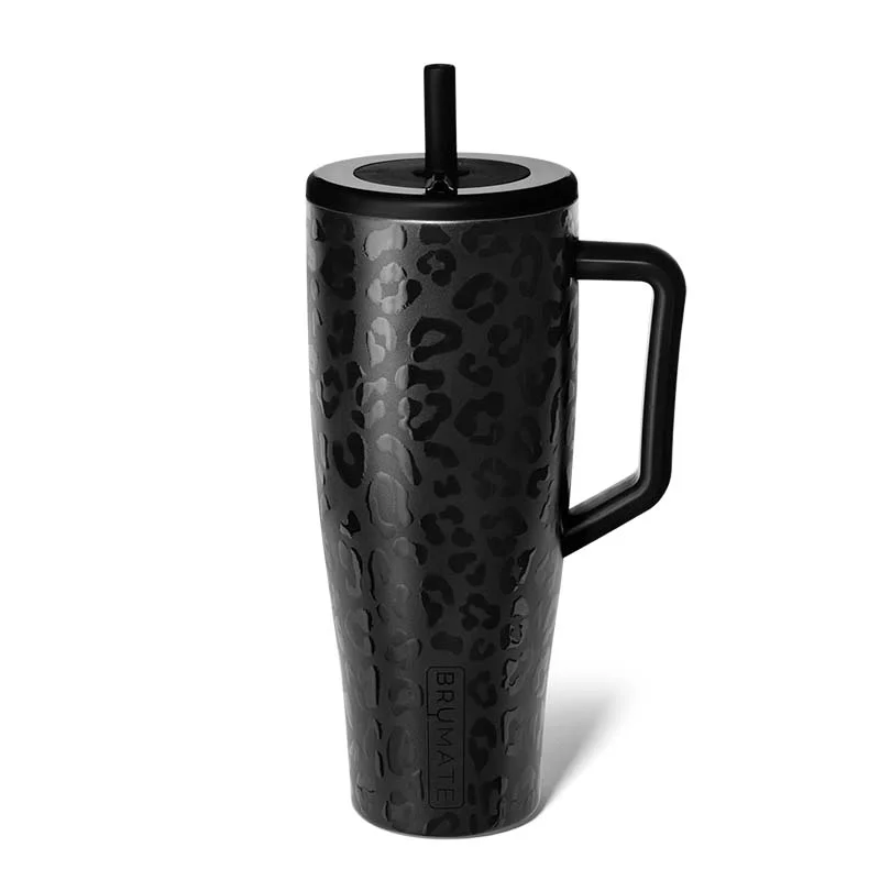 Insulated Drinkware Deals 40oz Era Handled Tumbler in Onyx Leopard