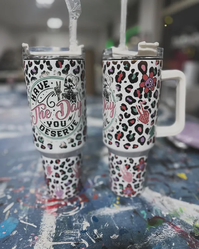 Vacuum-Insulated Bottles 40oz Have The Day