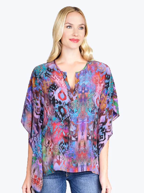 Comfort Centric Apparel Tianello "Majestic" Washable Silk "Ceravé" Kaftan