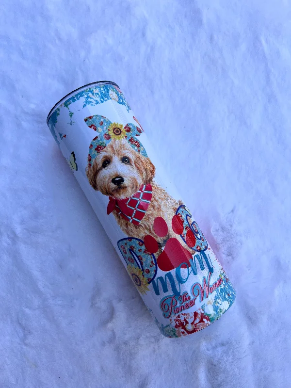 Glassware Deals Doodle Dog Mom - Tumbler