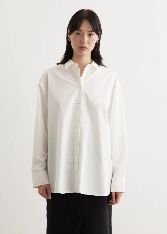 Trend Setting Wardrobe Cotton Poplin Shirt