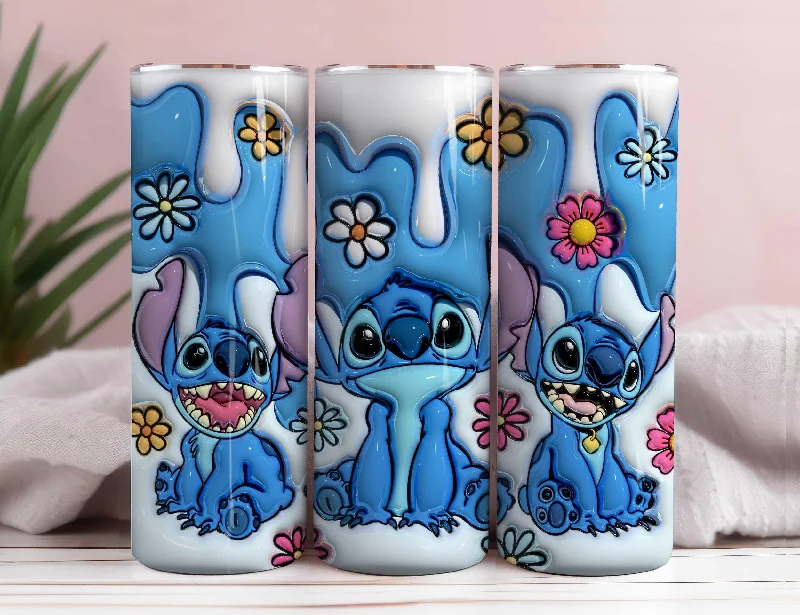 Green Drinkware Offer Stitch 3D Inflated Tumbler, Cartoon Floral Tumbler Wrap, Inflated Tumbler Wrap, Full Tumbler Wrap, 20oz Skinny Tumbler, 3D Tumbler Png Green Drinkware Offer Stitch 3D Inflated Tumbler, Cartoon Floral Tumbler Wrap, Inflated Tumbler Wrap, Full Tumbler Wrap, 20oz Skinny Tumbler, 3D Tumbler Png