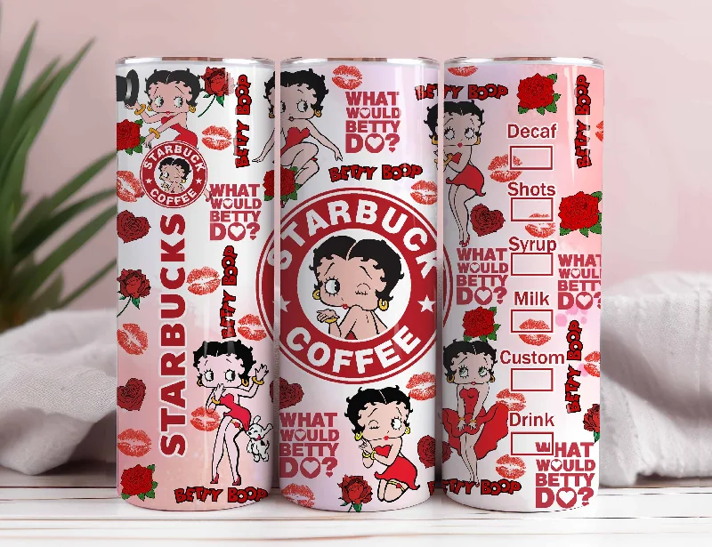 Tumbler Promotions Betty Boop Starbuck Coffee Tumbler PNG, Bags Pattern Tumbler, Betty 20oz Skinny Tumbler Tumbler Promotions Betty Boop Starbuck Coffee Tumbler PNG, Bags Pattern Tumbler, Betty 20oz Skinny Tumbler