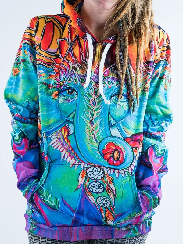 Elegant Simplicity Wardrobe Ganesha Unisex Hoodie