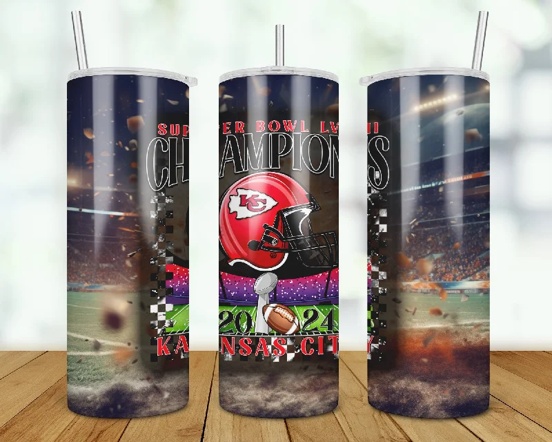 Drinkware Sets Discount Super Bowl 2024 Champions Tumbler