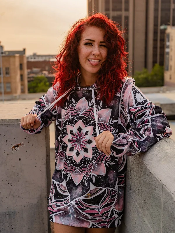 Father's Day Deals Galactic Rose Unisex Hoodie