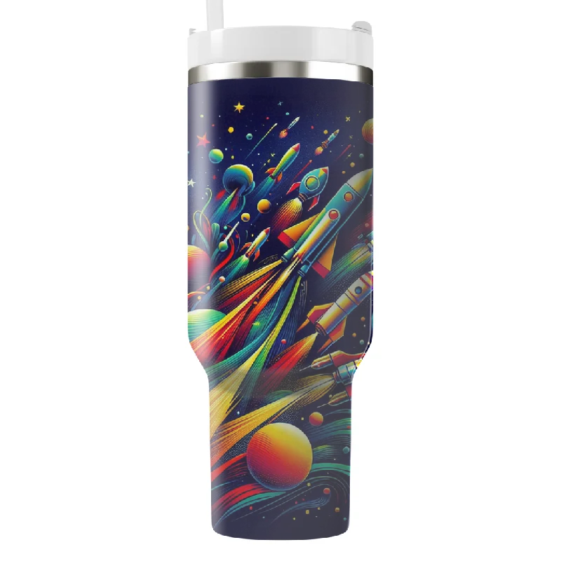 Day-To-Night Styles Radical Space Odyssey  Tumbler With Handle
