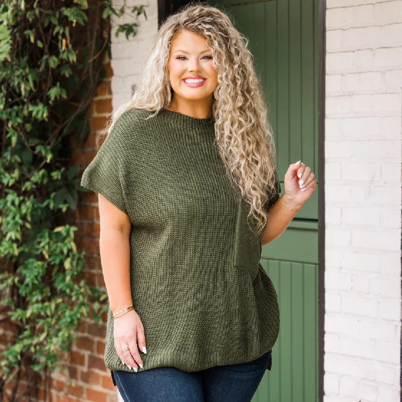 Everyday Wear Imagine My World Sweater, Olive