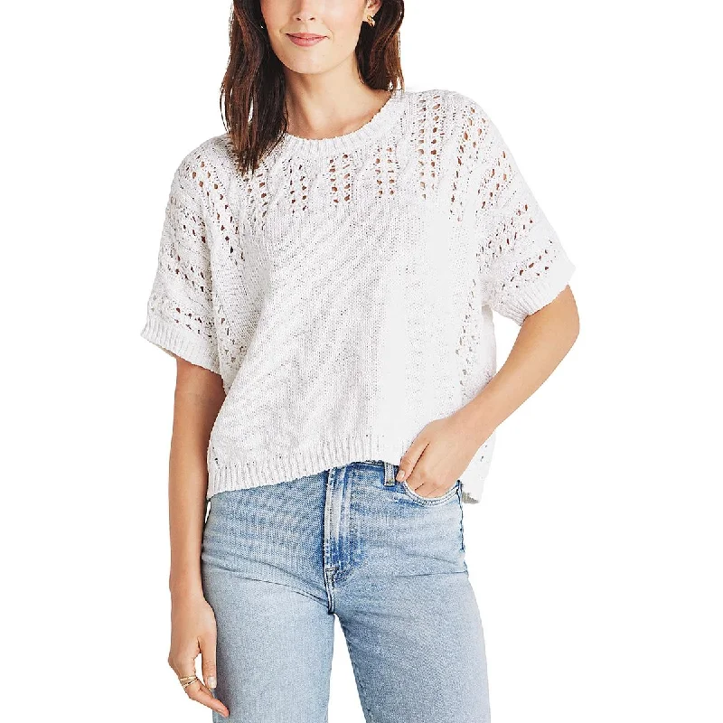 Modern Romance 148 Womens Knit Patern Crewneck Sweater