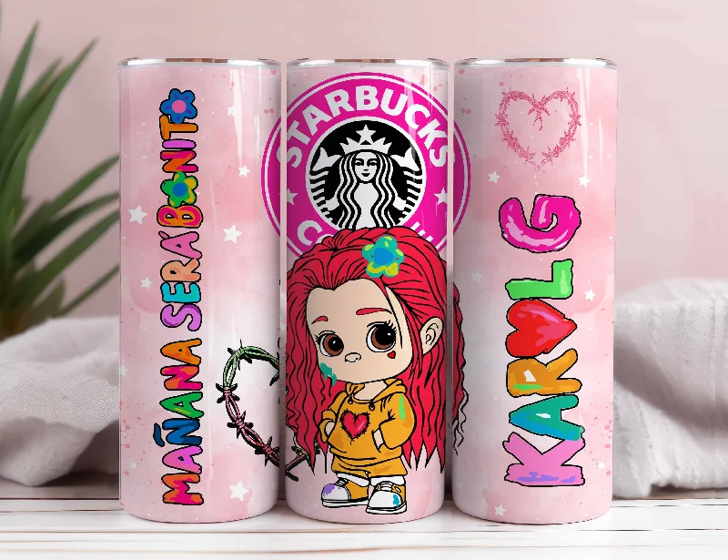 Luxury Drinkware Promotion Karol New Mañana Será Bonito 20oz Sublimation Tumbler Wrap, Manana Sera Bonito Tumbler Wrap PNG, Karol G Starbucks Tumbler Wrap Luxury Drinkware Promotion Karol New Mañana Será Bonito 20oz Sublimation Tumbler Wrap, Manana Sera Bonito Tumbler Wrap PNG, Karol G Starbucks Tumbler Wrap