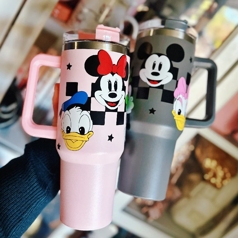 Promotional Tumblers FAB FIVE Character Faces on 40 oz Quencher Inspired Stainless Steel Tumbler Promotional Tumblers FAB FIVE Character Faces on 40 oz Quencher Inspired Stainless Steel Tumbler