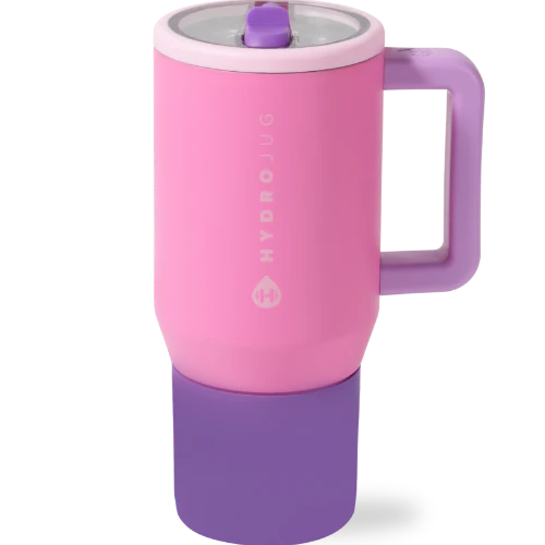 Insulated Drinkware HydroJug Traveler- 20 oz Pink Sugar