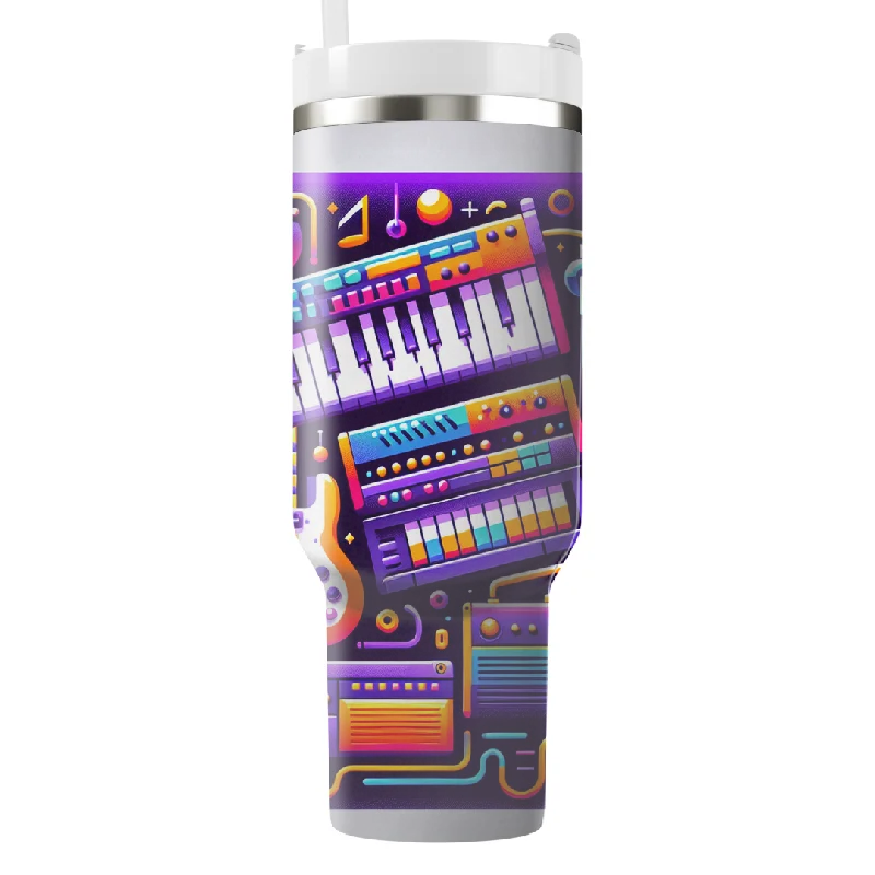 Limited Time Offer Retro Music Vibes Tumbler With Handle
