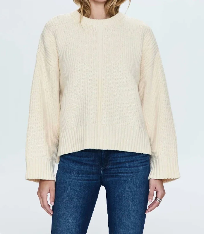 Exclusive Discount Leigh Sweater In Ivory