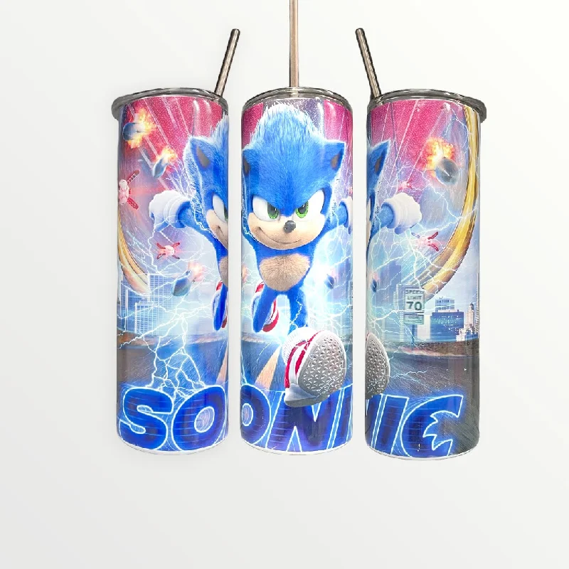 On-The-Go Drinkware Sonic the Hedgehog Tumbler With Optional Personalisation