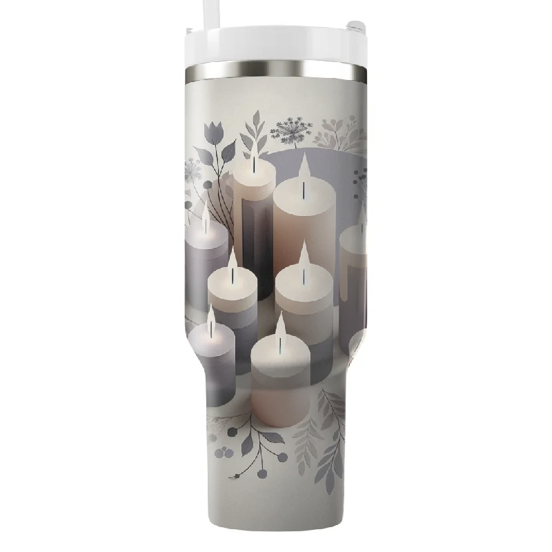 Glassware Deals Reverie of Remembrance All Souls Day Tumbler With Handle