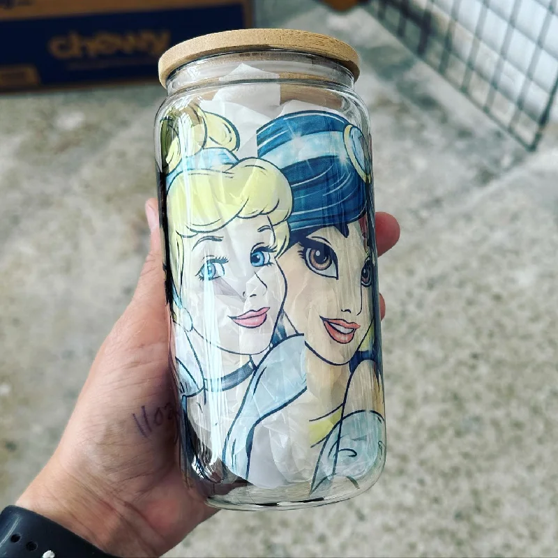 Get The Latest Trends Pretty Girls Glass Can Tumbler
