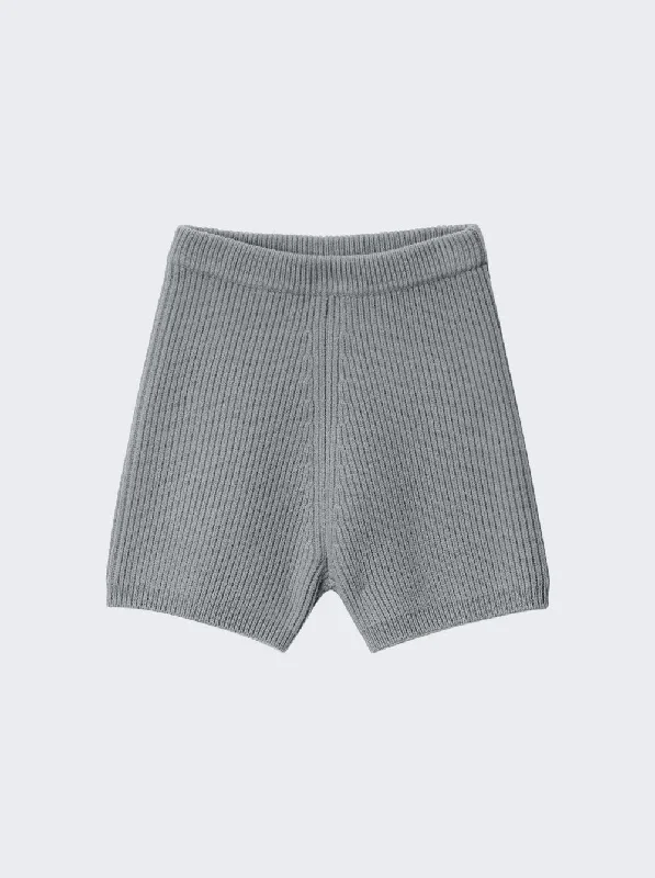 Beat The Heat In Tropical Styles Alexander Wang Bike Shorts Grey