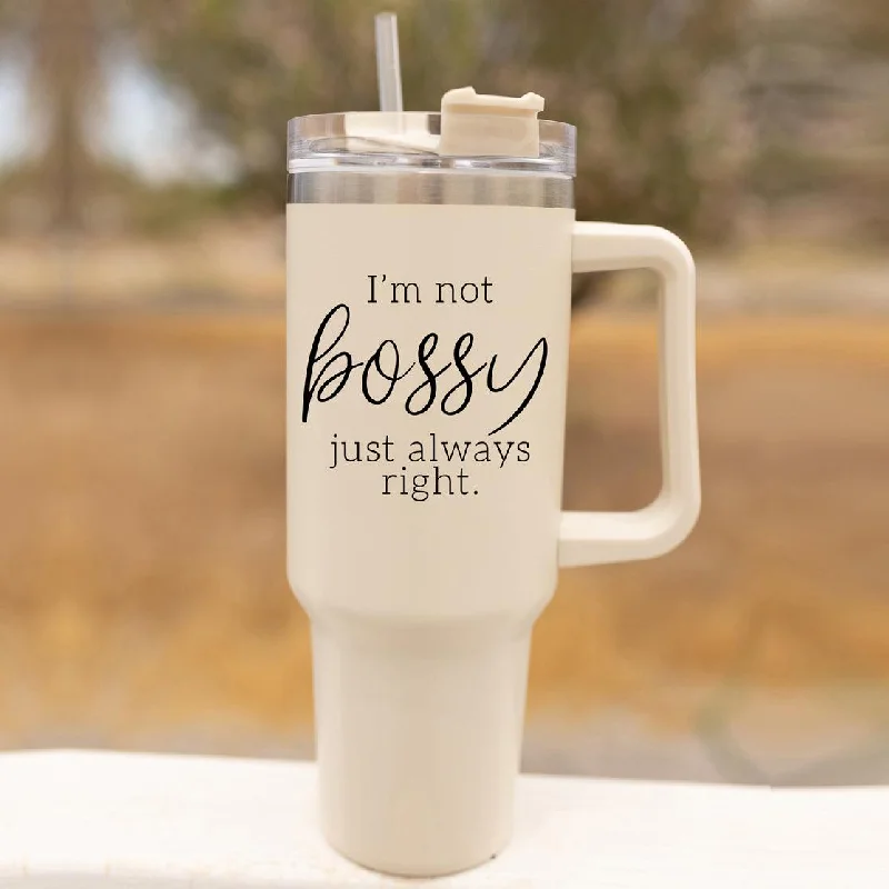 Affordable Drinkware Bossy 40oz